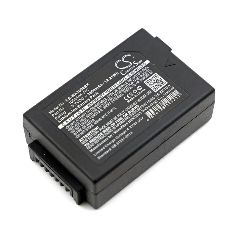 Zebra 1050494-002 3.7V 3300mAh Li-ion barcode scanner battery