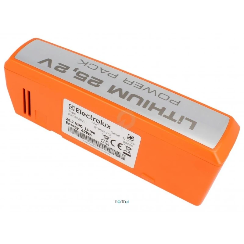 Electrolux SIRBP252LI vacuum cleaner battery 42Wh 25,2V