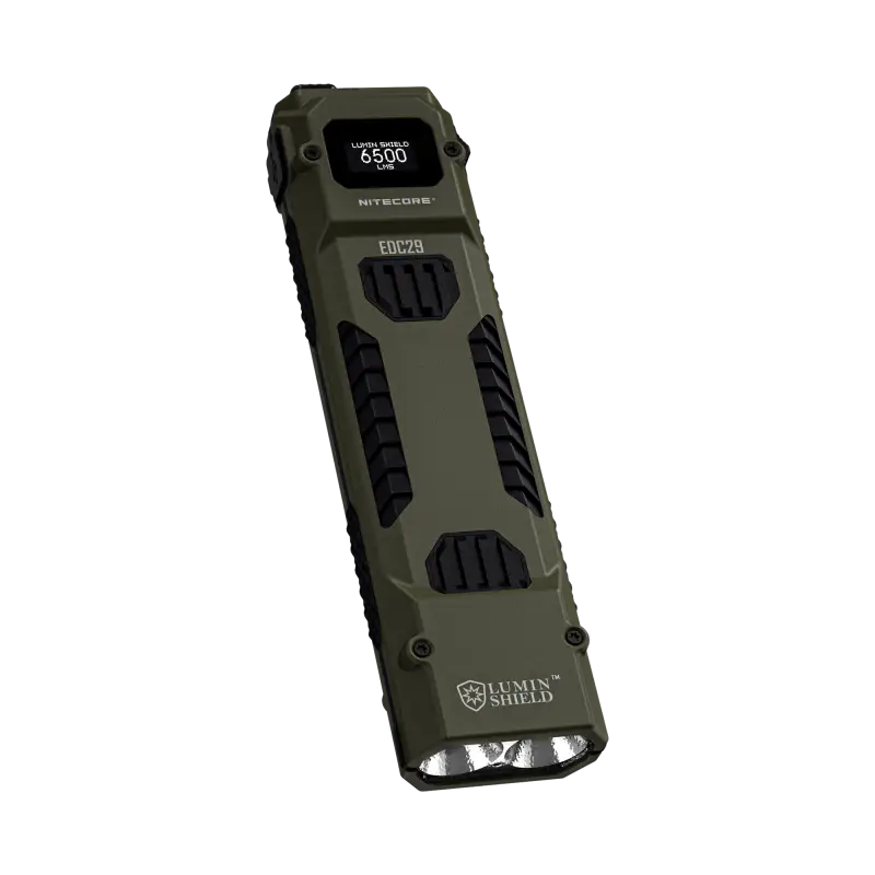 Nitecore EDC29 taskulamp 6500lm (oliivroheline)
