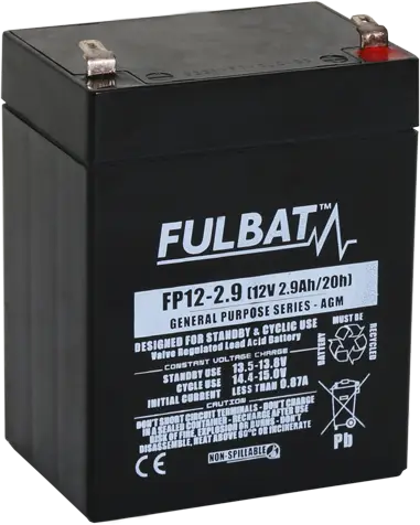 Fulbat FP12-2.9 12V 2,9Ah AGM aku