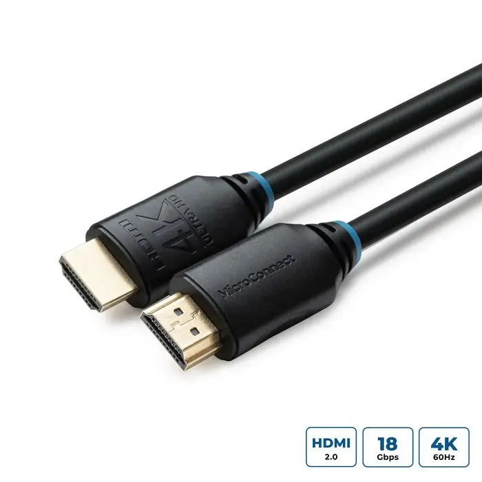 MicroConnect HDMI Cable 4K, 3m