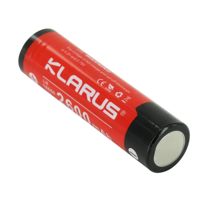 Klarus 18650 2600mAh Li-ion aккумулятор