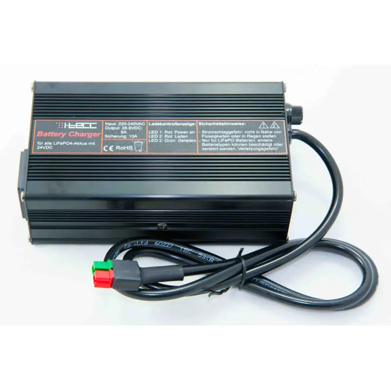 I-Tecc 28,8V (24V) 5A LiFePO4 akulaadija