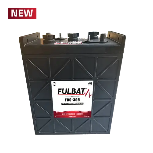 Fulbat FDC-305 6V 330Ah Deep Cycle Traction aku