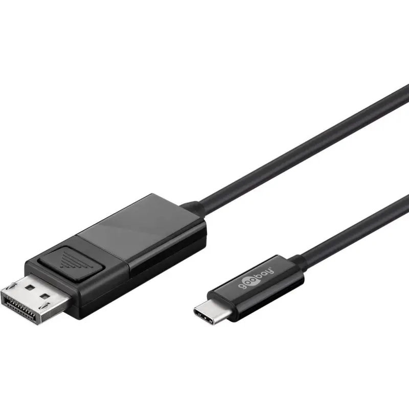 Goobay USB C DisplayPort adapterkaabel 4K 60 Hz 1,2 m