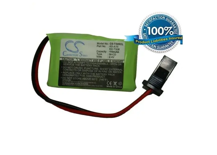 Panasonic KX-A16, KX-T1232, KX-T308 KX-T308 battery 300mAh