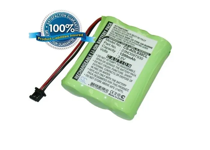 Panasonic KX-A36IH, PCI600, PCI1700, 1800 cordless phone battery 1200mAh