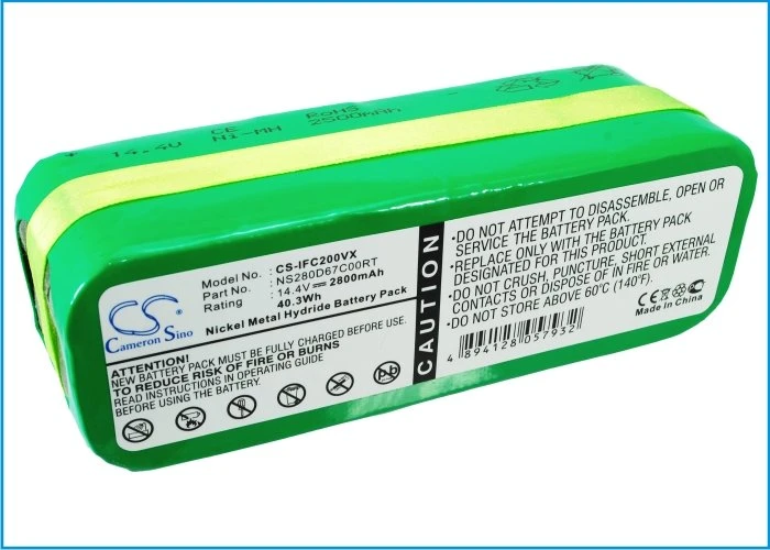 Infinuvo NS280D67C00RT аккумулятор пылесоса 2800mAh