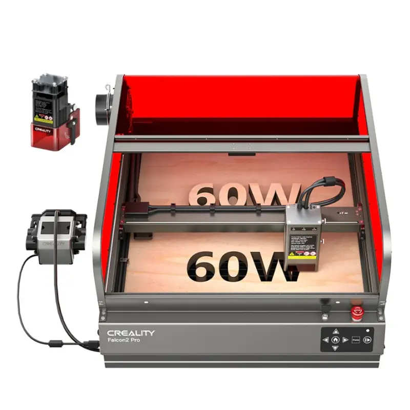 Laser graveerija / loikur 60W laser 400x415mm Falcon2 Pro Creality