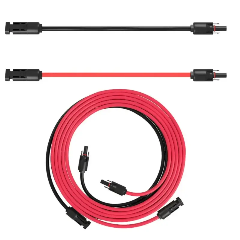 MC4 Extension Cable (red+black) 5 meters long 4mm² BLUETTI