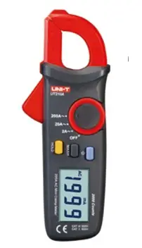 Voolutangid UT210A CATII, CATIII, mini UNI-T