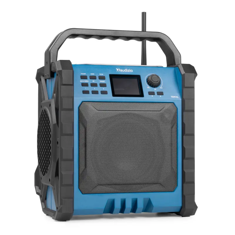 Temi-XL tööplatsi DAB/FM raadio akuga
