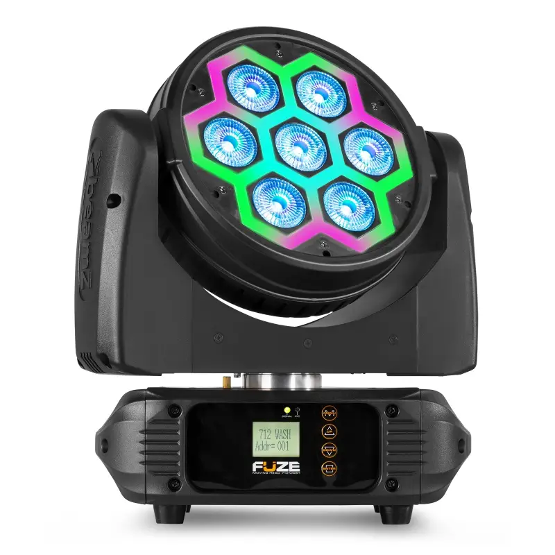 Fuze712 LED Wash Moving Head SMD efektiga