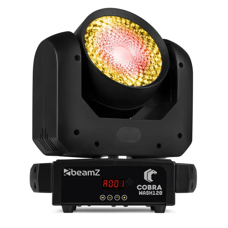 Cobra Wash120 LED Moving Head LED-rõngaga