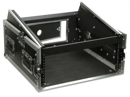 PD-F4U10 19" Rackcase 4U incl. 10U mixercase