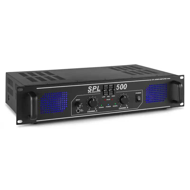 SPL 500 Amplifier 2x 250W EQ