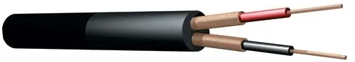 RX52 DMX kaabel HQ 2 x 0,22MM² (4MM) must 100m