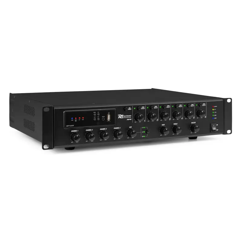 PMP480 Commercial Mixer Amplifier 480W 6 zones