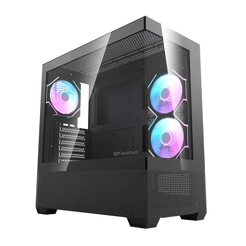 Darkflash DS900 AIR компьютерный корпус (черный) + 6 ARGB вентиляторов