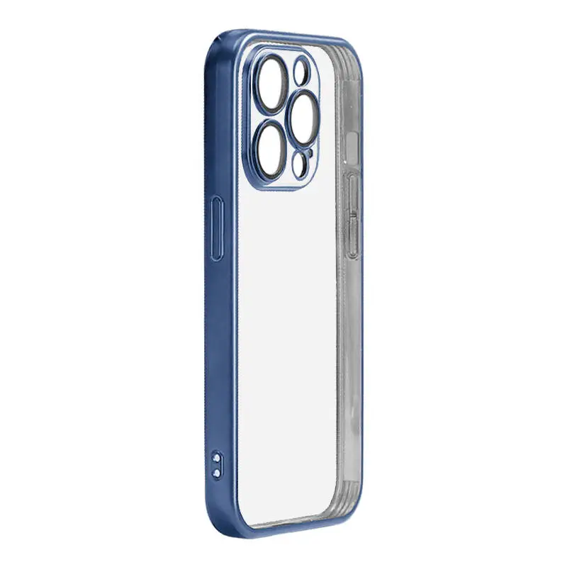 Kaitsev telefonikarp Joyroom JR-15Q4 iPhone 15 Pro Maxile (matt sinine)
