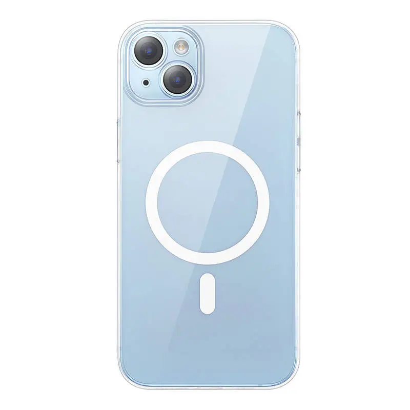 Baseus Crystal Series magnetiline ümbris iPhone 14 Plusile + karastatud klaas