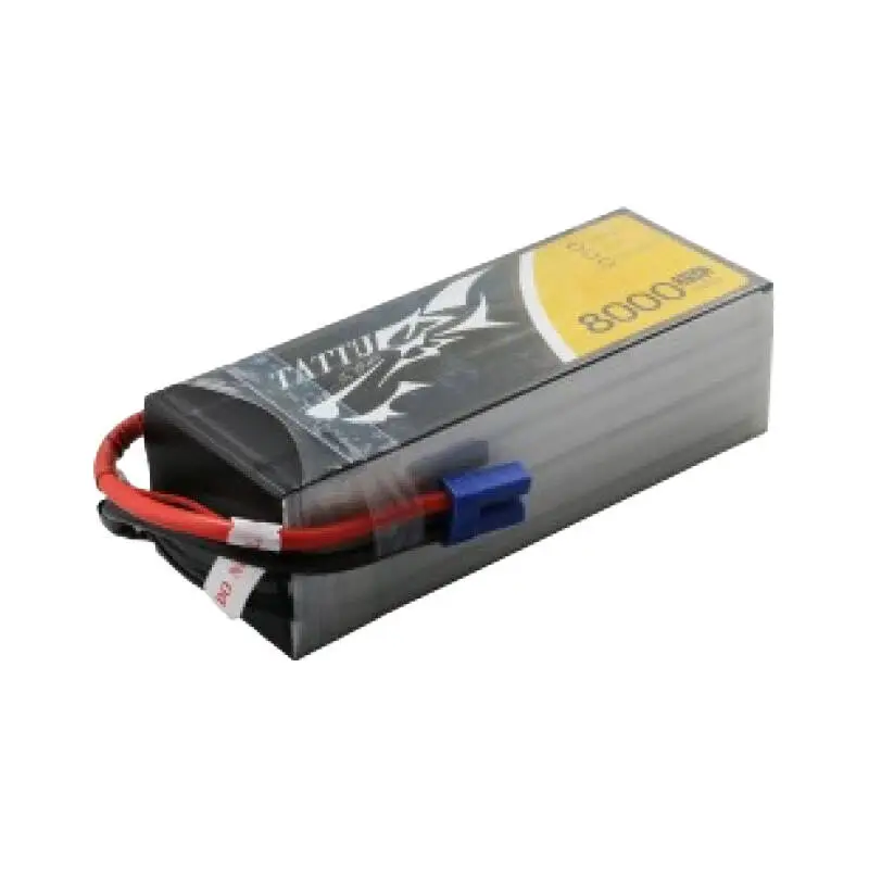 Tattu 8000mAh 22.2V 25C 6S1P LiPo аккумулятор с EC5