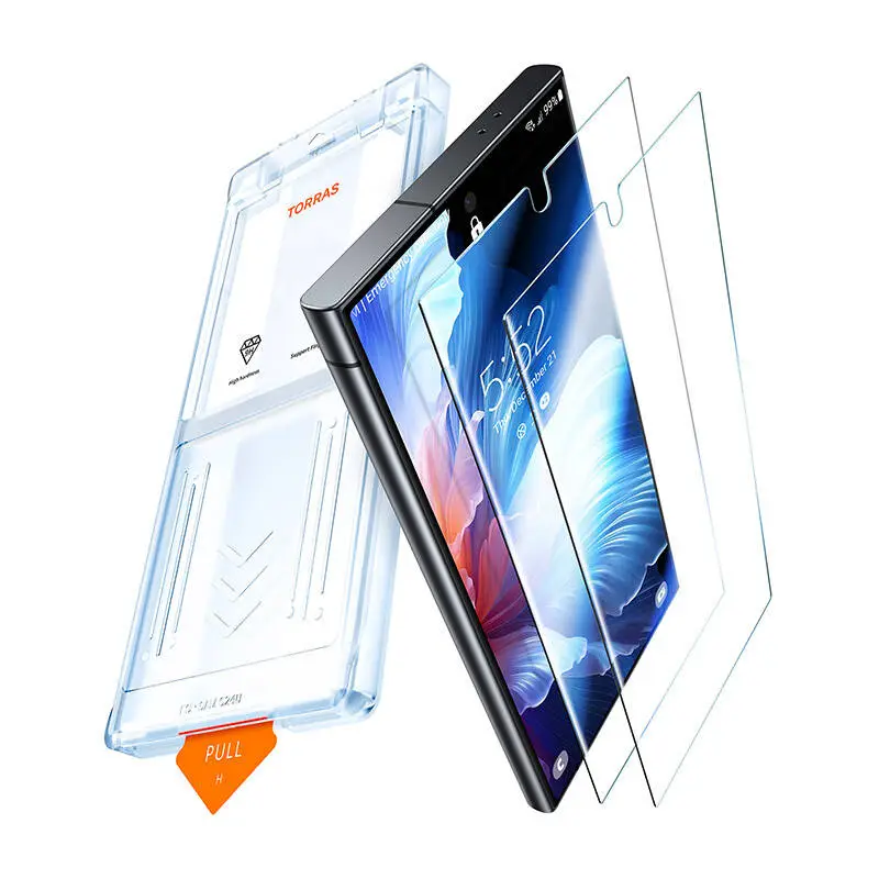 Karastatud klaas Samsung S24 Torras Install Master jaoks
