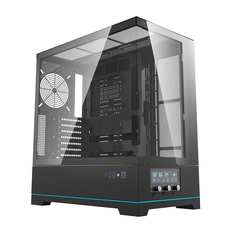 Компьютерный корпус Darkflash DY451 без вентиляторов (черный)
