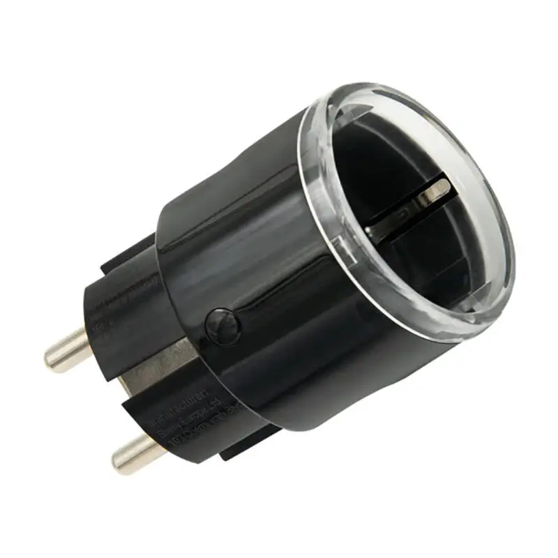 Шелли Plug S MTR Gen3 Умная розетка (Черная)