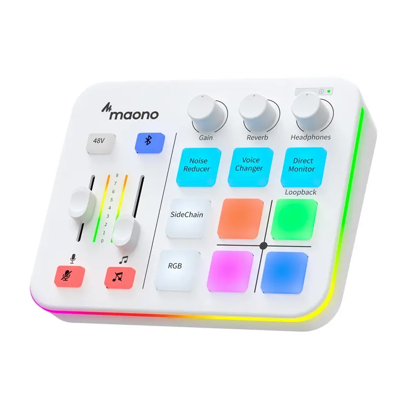 Звуковая карта Maono G1 Neo (белая)