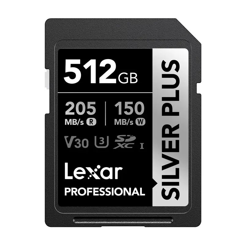 Lexar Professional SILVER PLUS SDXC 512GB mälukaart