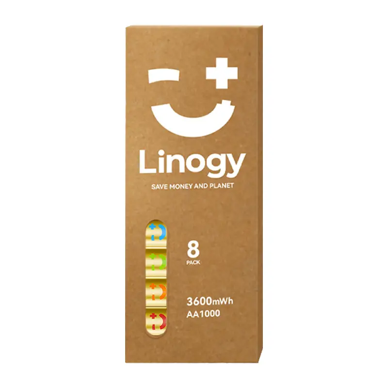 LINOGY AA Li-ion Pro aku komplekt – 8 tk
