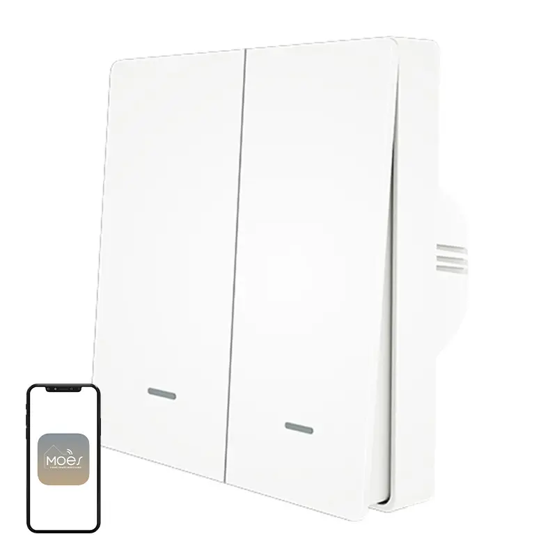 MOES ZS-B-EU2 ZigBee 2-kanaliline valguslüliti