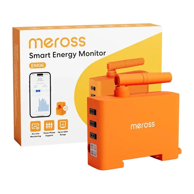 MEROSS EM06P-EU Nutikas Wi-Fi energiamõõtur