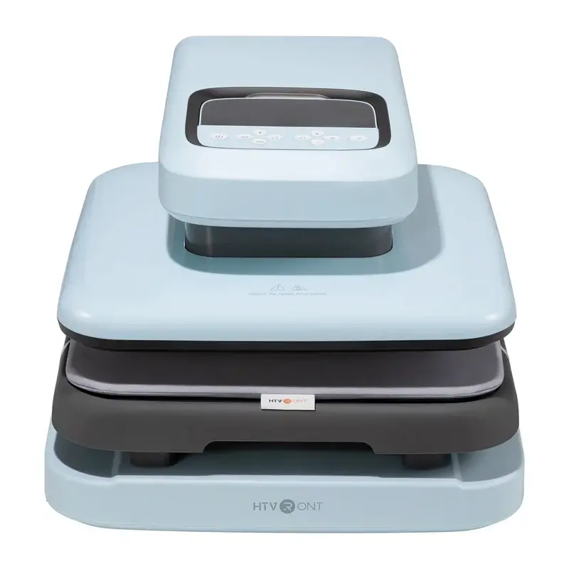 HTVRONT Automaatne 2-kohaline kuumpress (helesinine)