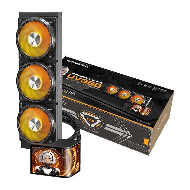 DarkFlash UV360 CPU jahuti (must)