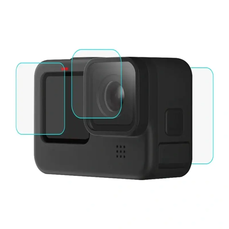 Puluz 9H karastatud klaasist ekraanikaitse GoPro HERO12/11/10 Black jaoks