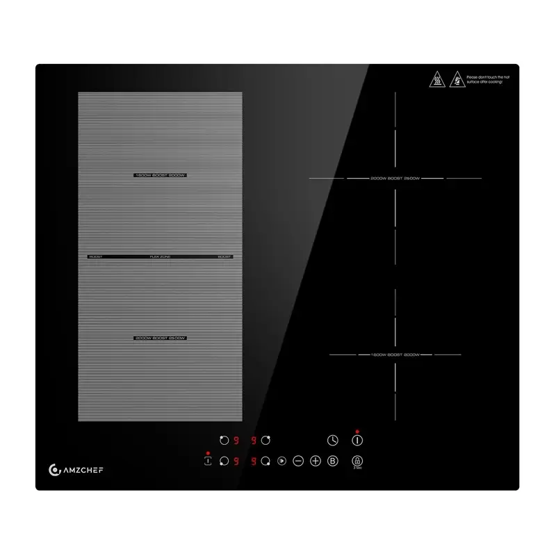 AMZCHEF CE-FS-I72S-FFDD07 4-tsooniline induktsioonpliit