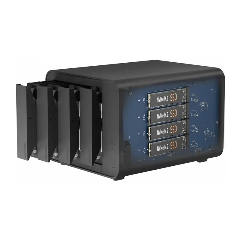 TERRAMASTER D8 Hübriid DAS 8-pesaline draivikarp