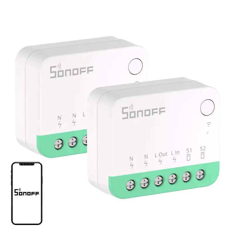 SONOFF MINIR4M (Extreme) Matter Lüliti, 2-pakend