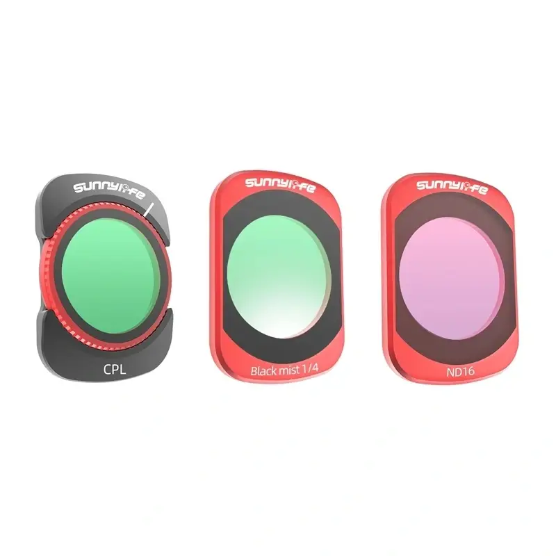Sunnylife Pocket 4/3 CPL ND16 1/4 Black Mist filtrite komplekt