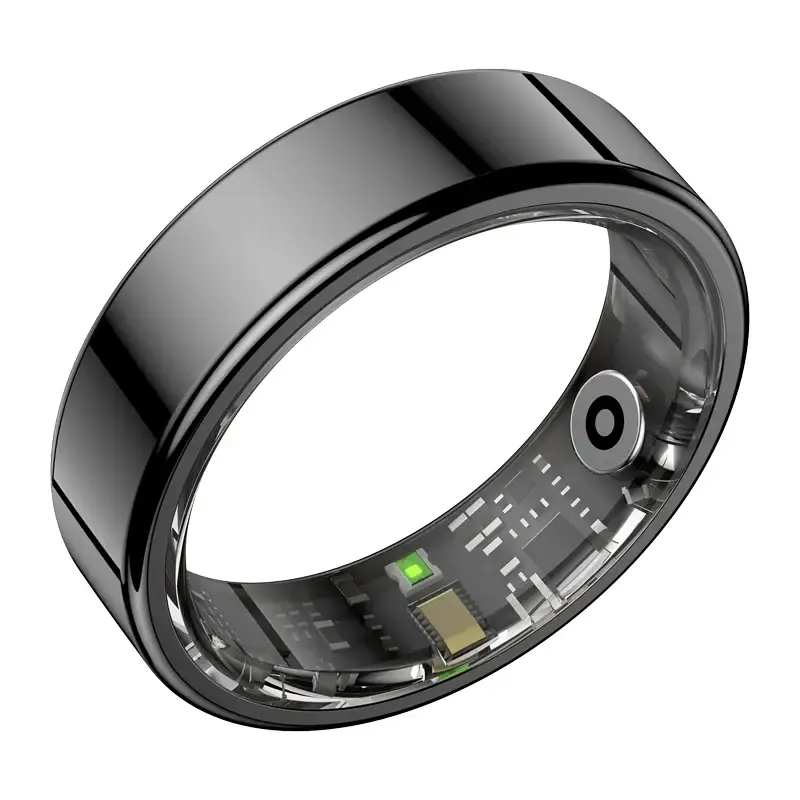COLMI RING 2 Määritud rõngas, suurus 9 (must)