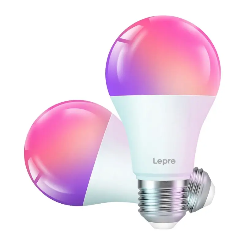 LEPRO B1-EU-2 Nutikas LED E27 Wi-Fi pirn, 2-pakend