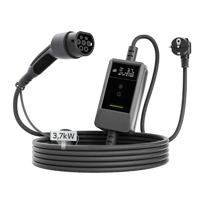 Kaasaskantav elektriauto laadija 3kW 15m kaabel