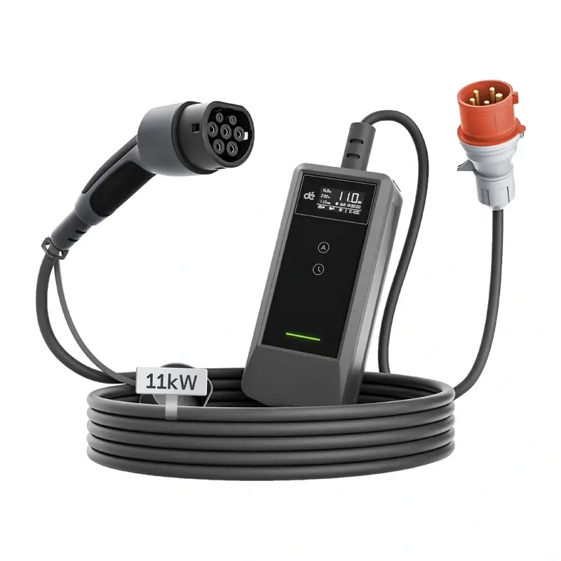 Kaasaskantav elektriauto laadija dé 11kW 15m kaabel
