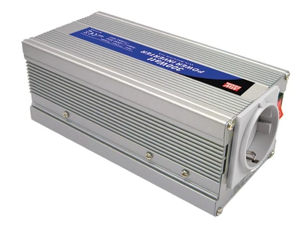 MEANWELL - Инвертор с модифицированной синусоидой - 12VDC / 230VAC - 300 Вт - немецкая вилка