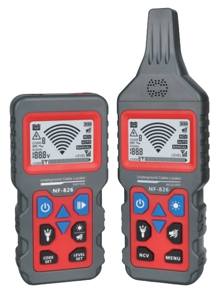 Professional Underground Wire Locator to Detect the Specific Location and Fault of Buried Wires or Cables