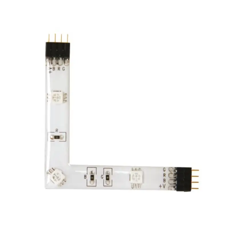 Ilmastikukindel painduv LED-moodul - RGB - 3 LED - nurk