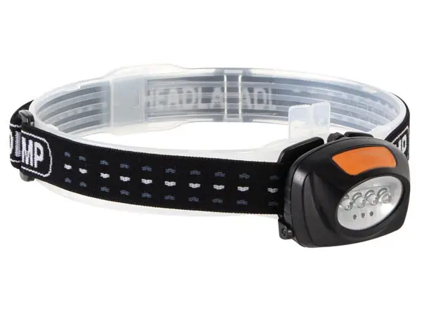 2-in-1 LED pealamp: 4 valget ja 3 punast LED