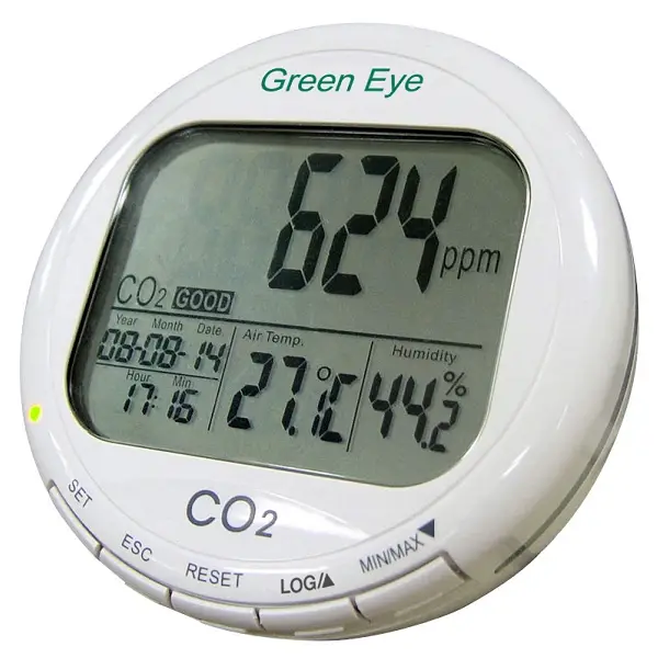 CO210 : CO2-temperatuuri-õhuniiskuse monitor-loger